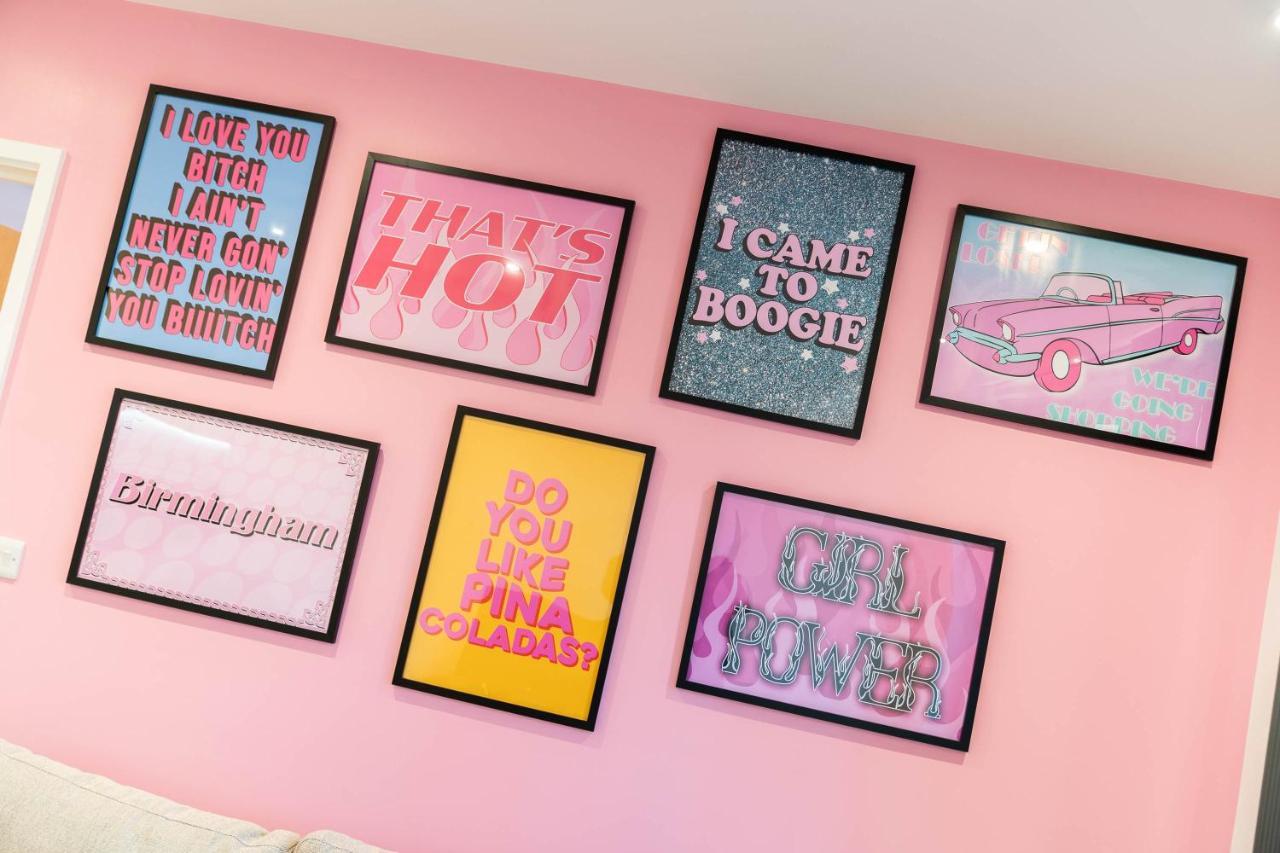 Maevela Apartments ☆ Pink Luxury Apartment With Balcony - Birmingham City Centre - 5 Min Walk From Bullring, Cube, Mailbox, New Street Station - Free Netflix & Wifi المظهر الخارجي الصورة